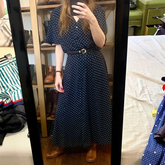 Liz Claiborne polkadot dress - Picture 4 of 6